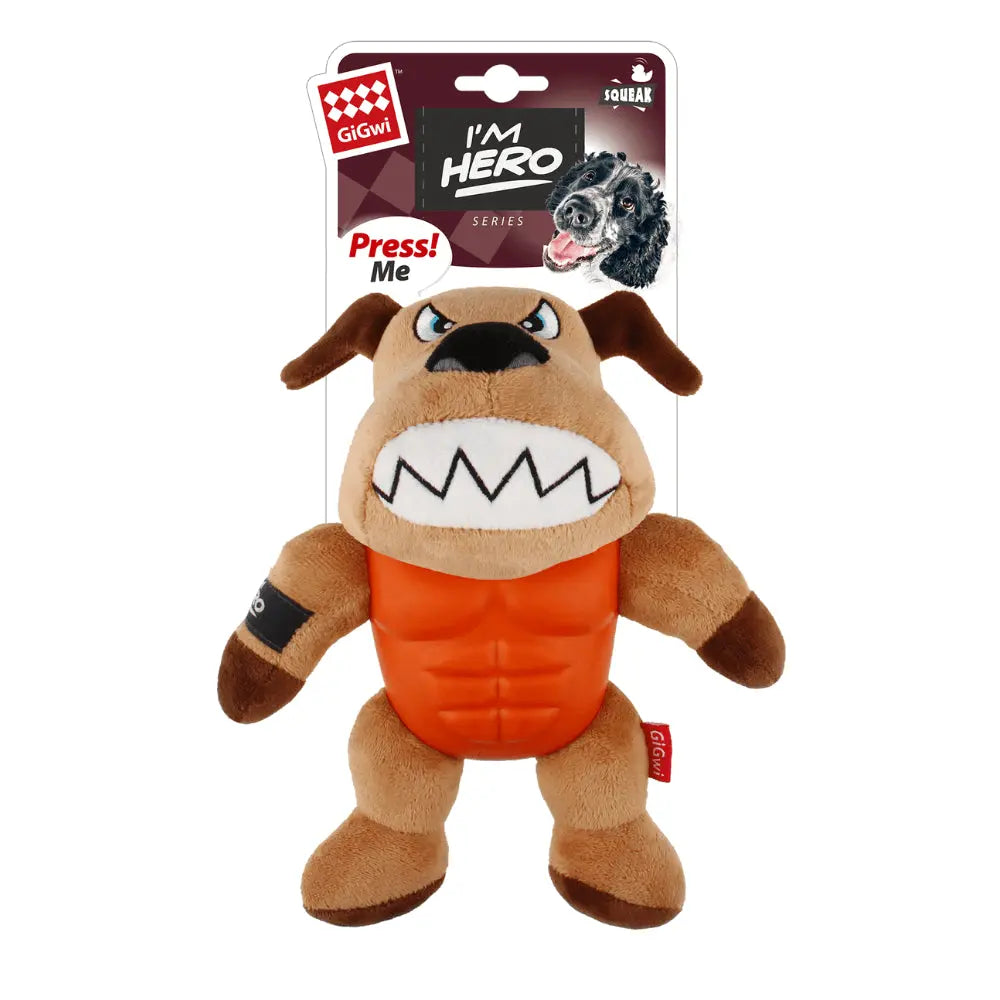 GiGwi I'm Hero Plush Toy Dog
