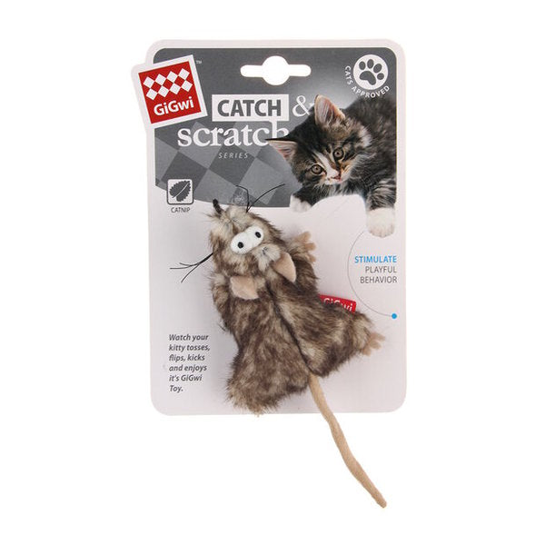 GiGwi Catch & Scratch - Mouse