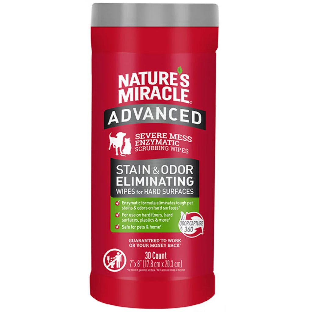Nature's Miracle – Advanced Stain & Odour Eliminating Wipes