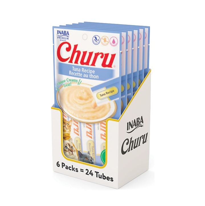 Inaba Churu Cat Treats – 24 Tubes