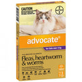 Advocate – Fleas, Heartworm & Worms – Cats over 4kg (6 Pack)