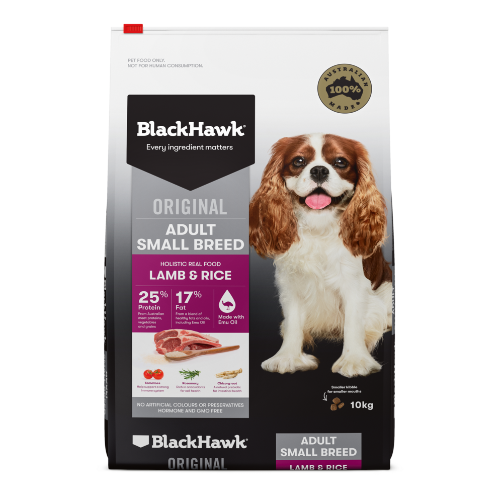 Black Hawk Lamb & Rice Small Breed Dry Dog Food 10kg