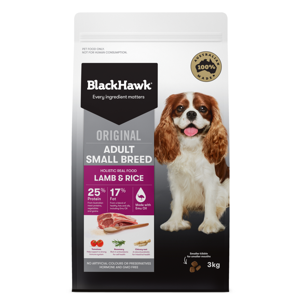 Black Hawk Lamb & Rice Small Breed Dry Dog Food 2kg