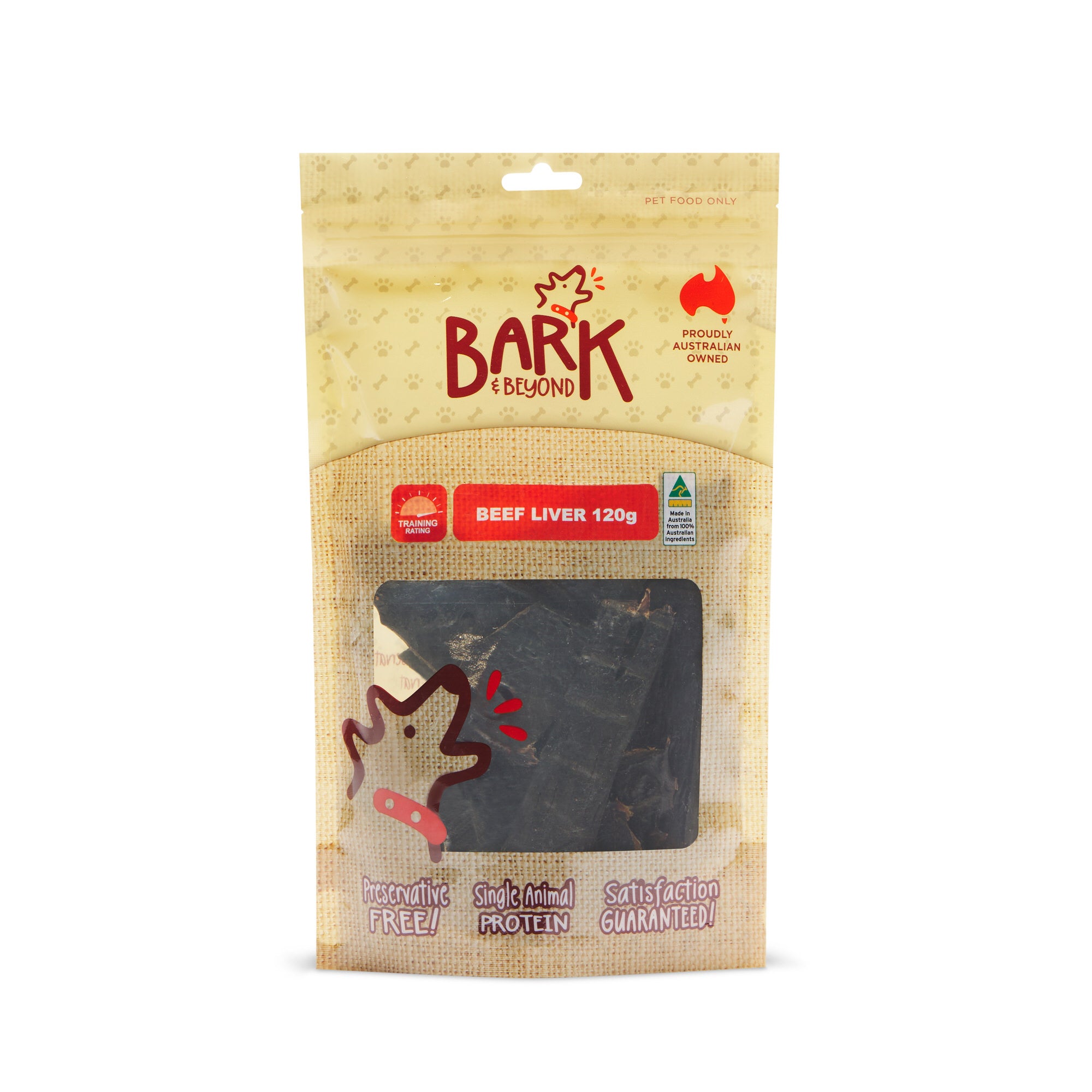 Bark & Beyond - Beef Liver - 120g