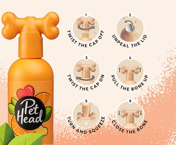 Pet Head Ditch the Dirt Deodorising Shampoo – 300ml