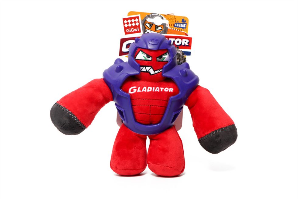 GiGwi Gladiator Plush - Red