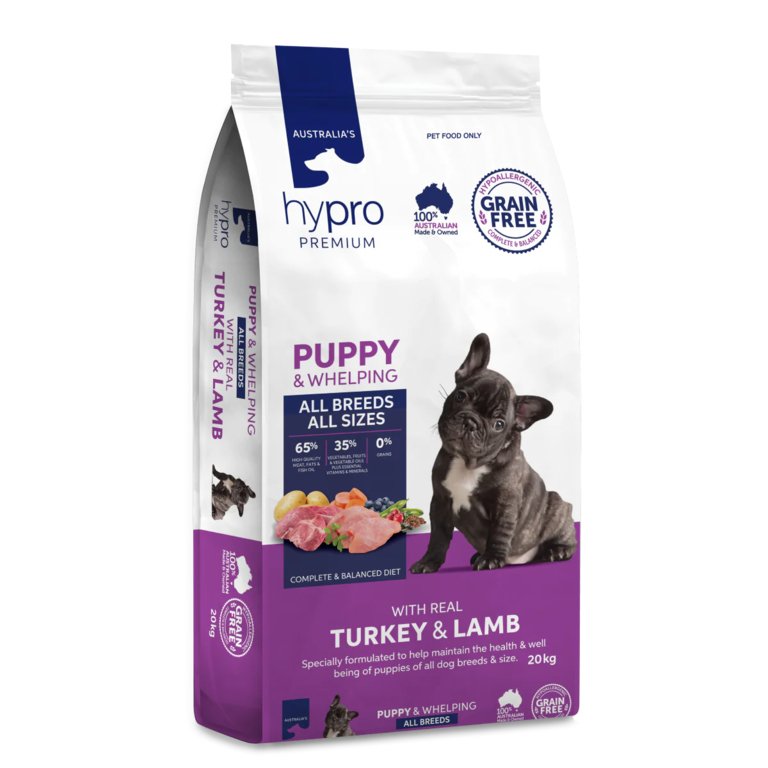 Hypro Premium Puppy - Grain Free - Turkey & Lamb