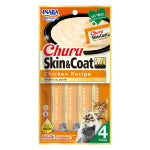 Inaba Churu Skin & Coat Cat Treats – 6 × 56g