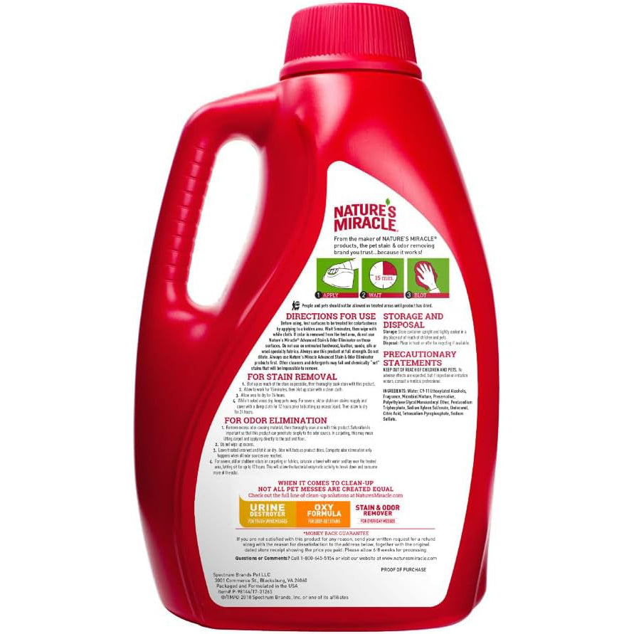 Nature's Miracle – Advanced Stain & Odour Eliminator (Cat)