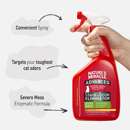 Nature's Miracle – Advanced Stain & Odour Eliminator (Cat)