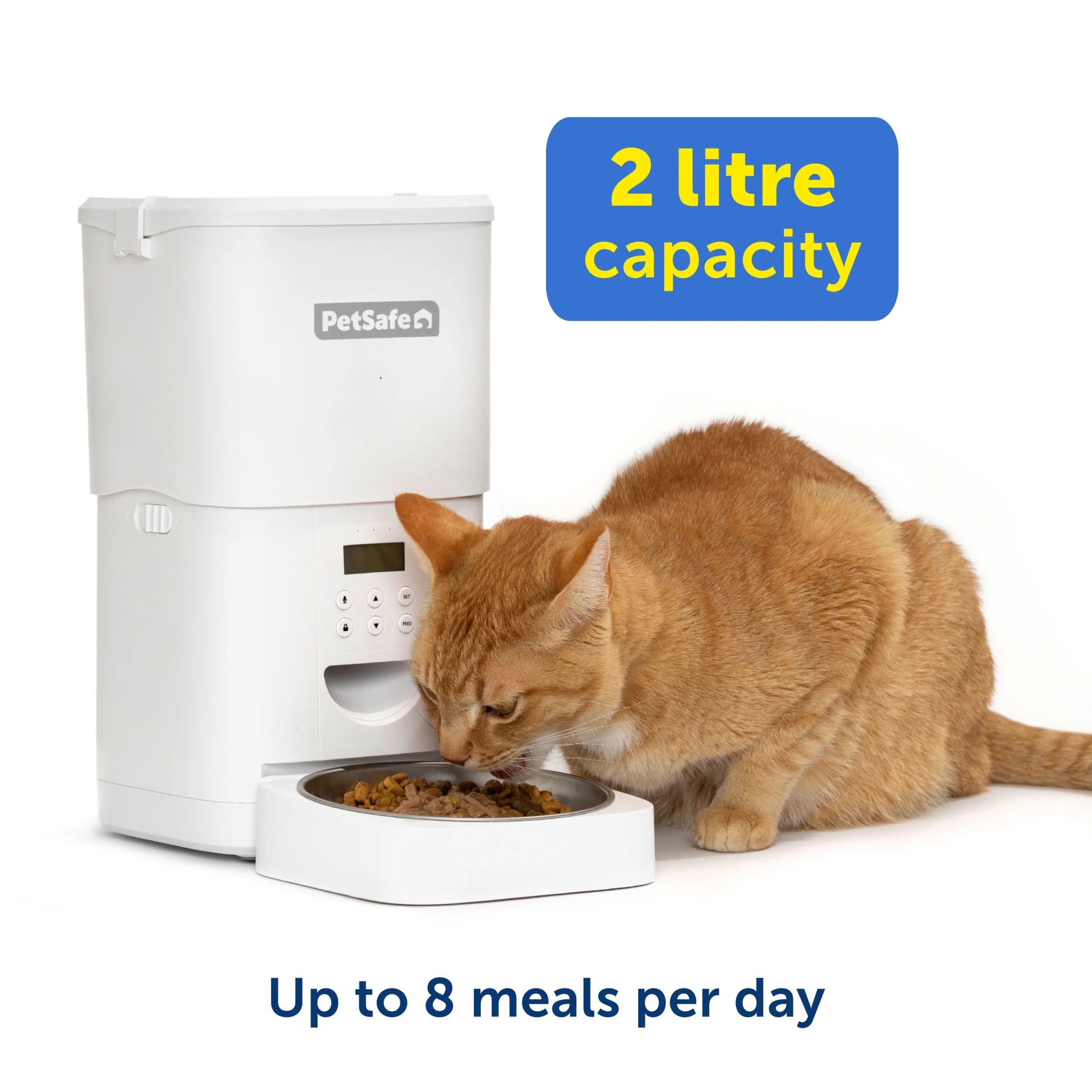 PetSafe FlexFeed Automatic Pet Feeder - White
