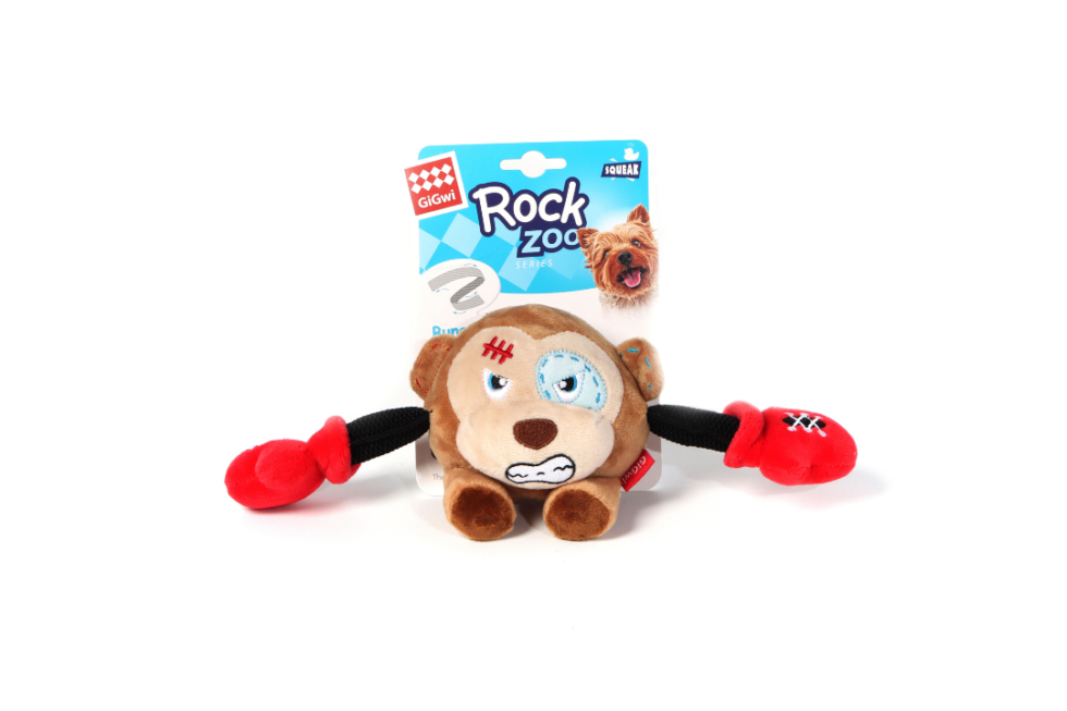 GiGwi Rock Zoo Boxer Monkey