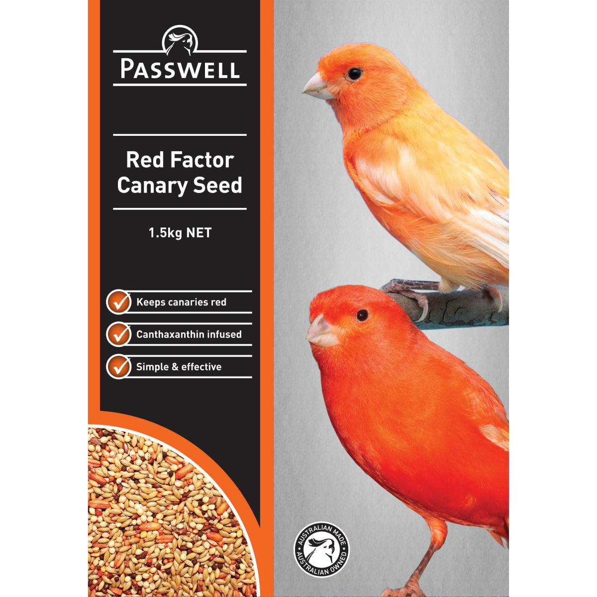 Passwell Canary Seed – Red Factor