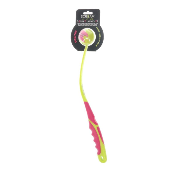 Scream Ball Launcher Green/Pink