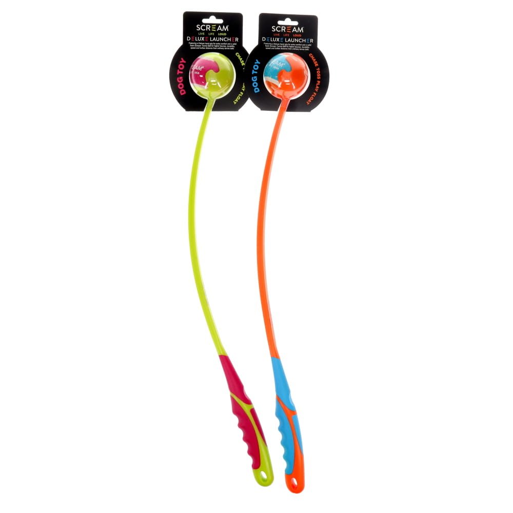 Scream Ball Launcher Green/Pink