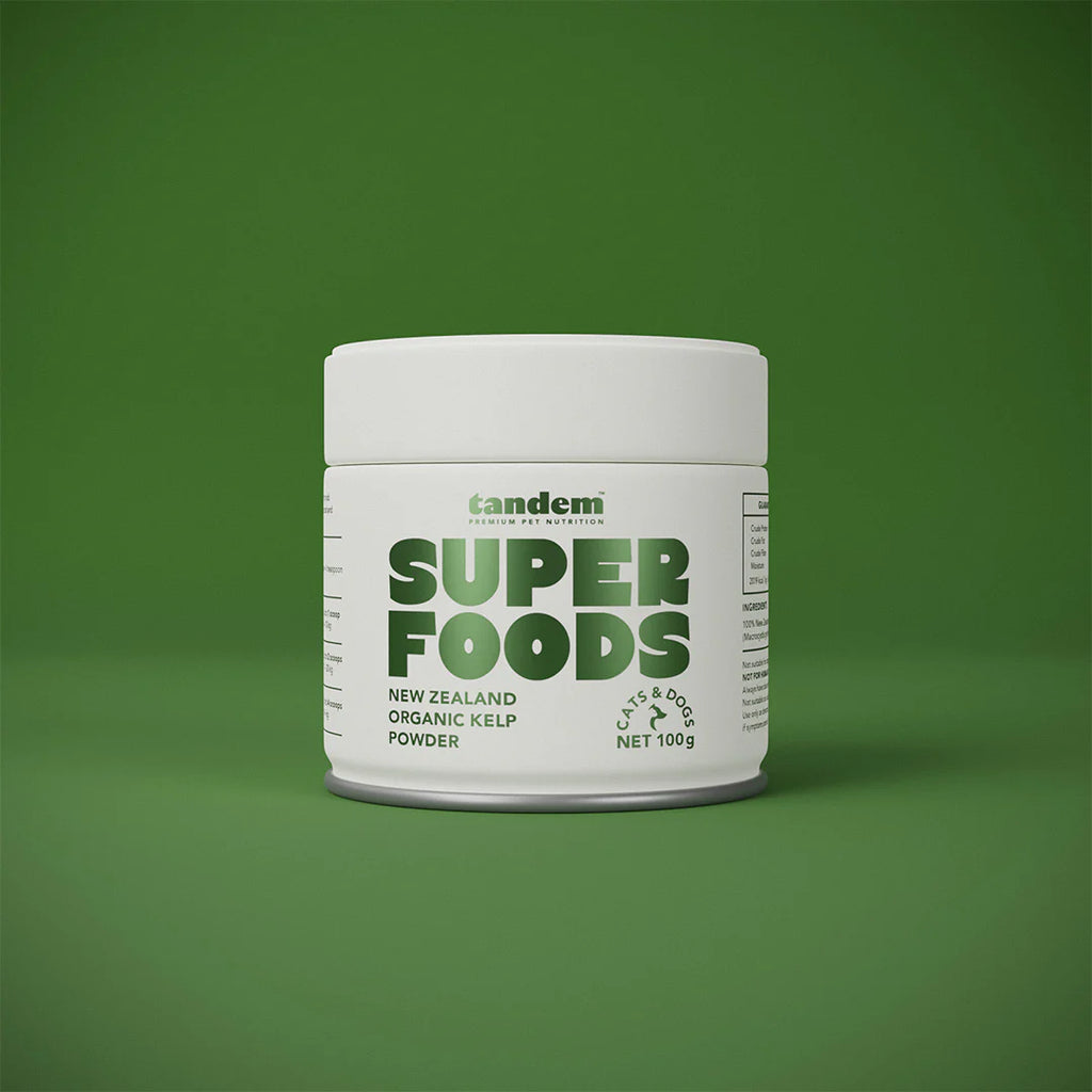 Tandem Super Foods New Zealand Organic Kelp Powder for Dogs 100g