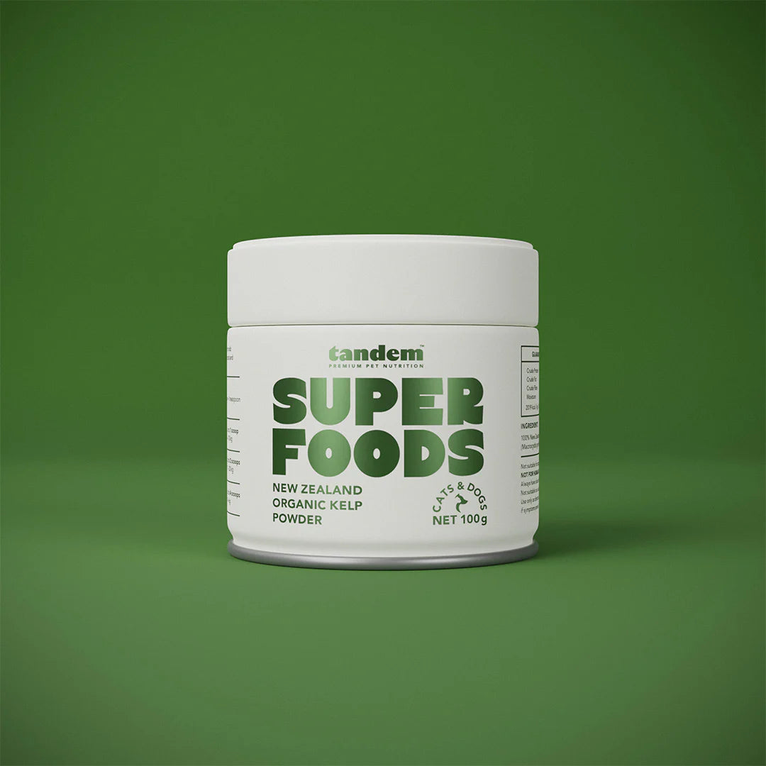 Tandem Super Foods New Zealand Organic Kelp Powder for Dogs 100g
