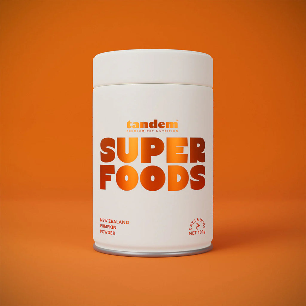 Tandem Super Foods New Zealand Pumpkin Powder for Cats & Dogs 150g