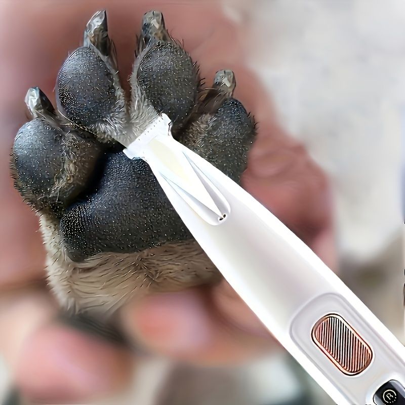 LED Pet Paw Hair Trimmer
