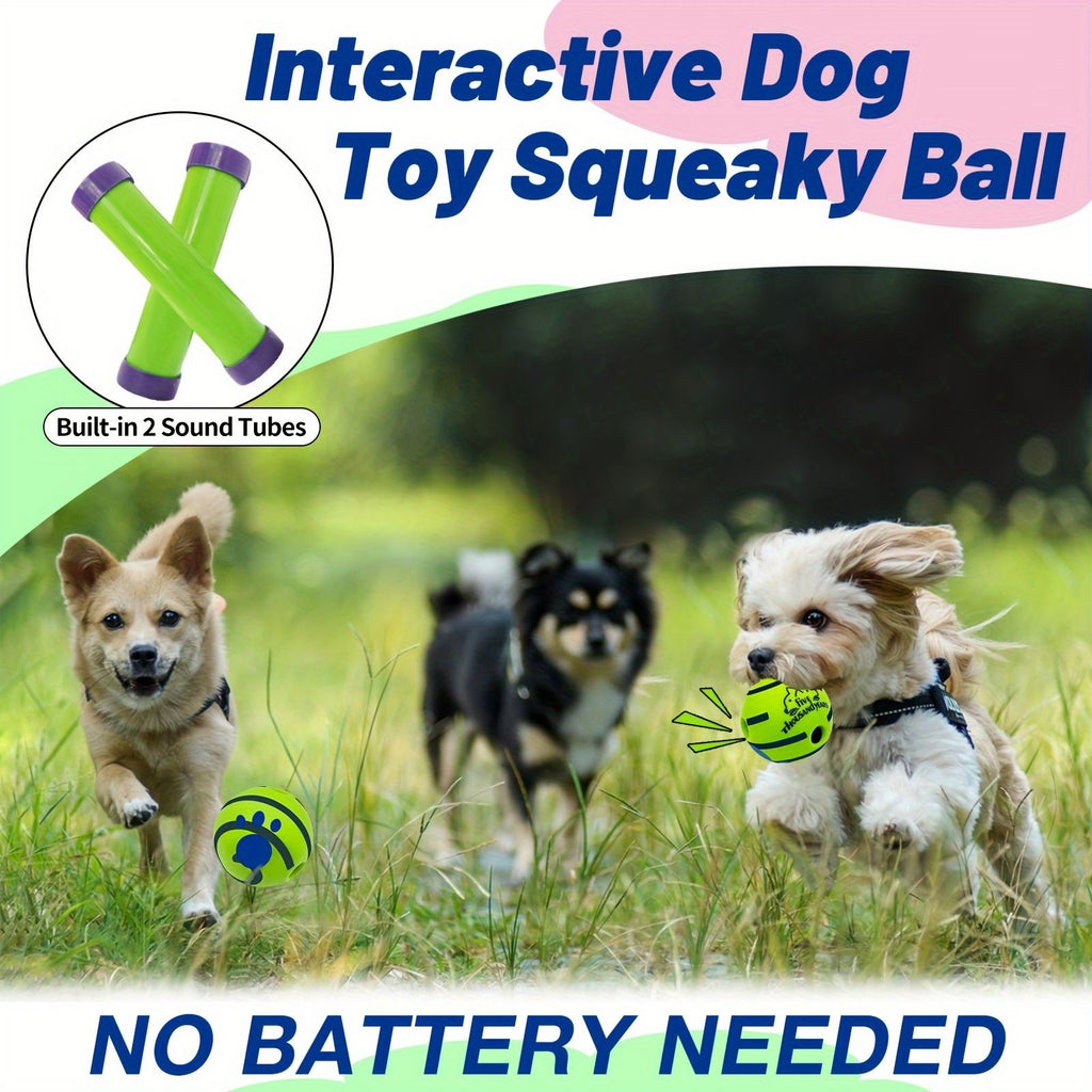 Interactive Rolling Sound Ball for Dogs