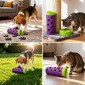 Interactive Slow-Feeding Treat Roller for Pets