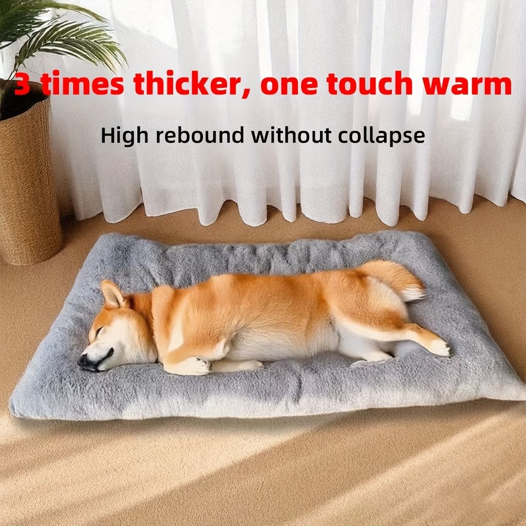 Warm Winter Dog Bed Mat