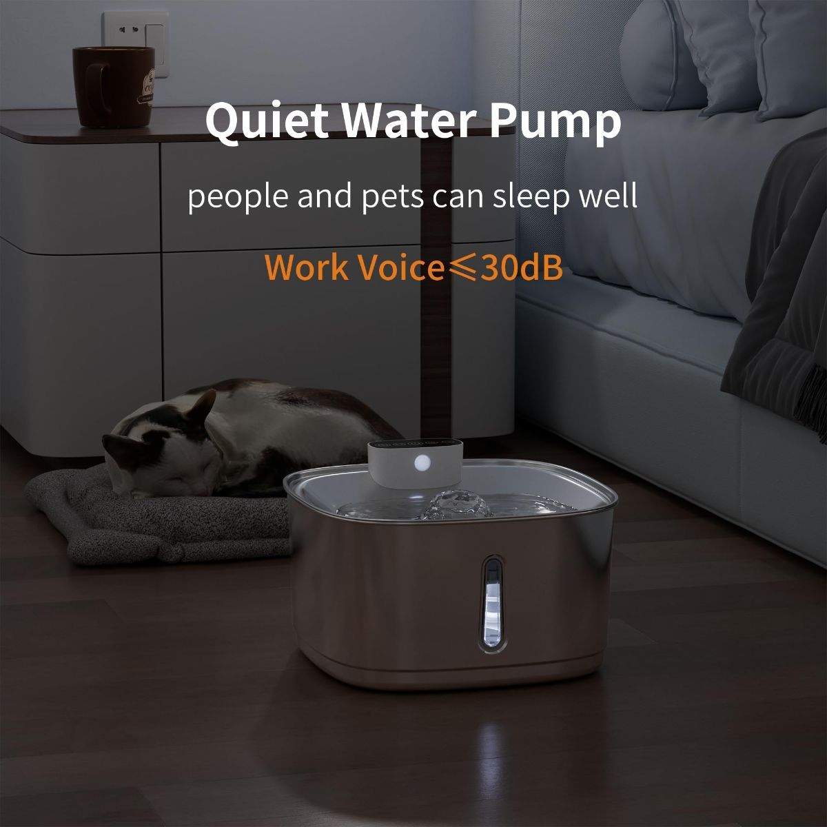 Pet Water Fountain Replacement Filters – 8 Pack