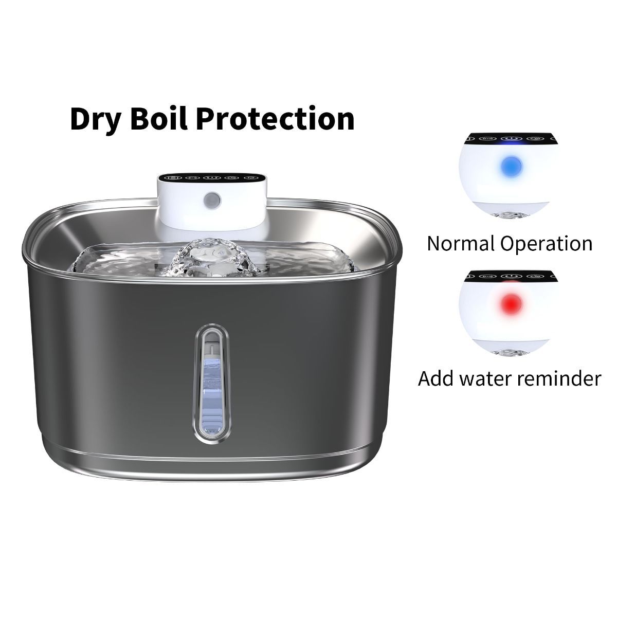 Pet Water Fountain Replacement Filters – 2 Pack