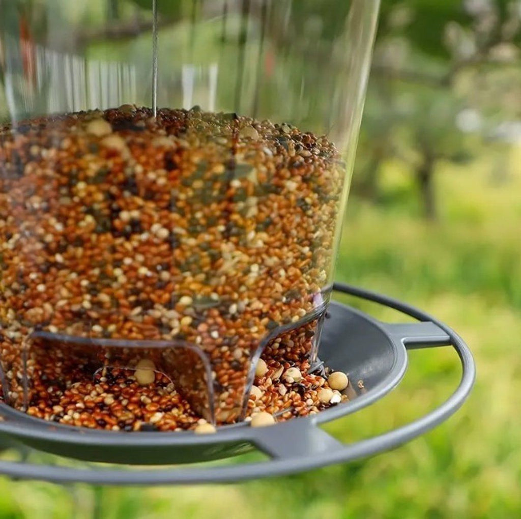 Hanging Wooden Wild Bird Feeder House
