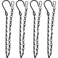 17.7-Inch Hanging Chains with Hooks – 4 Pack