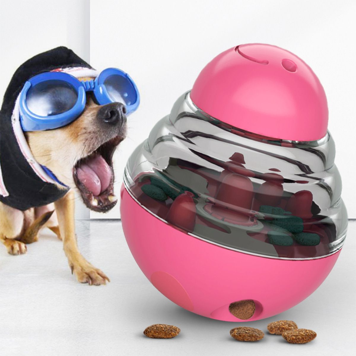 Treat-Dispensing Slow Feeder Ball for Dogs