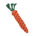 Carrot-Shaped Rope Dental Chew Toy for Dogs
