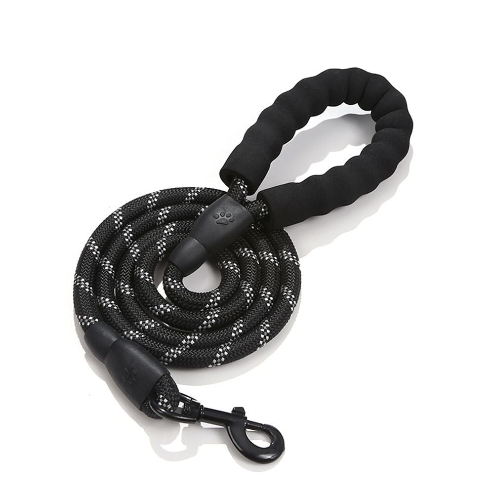 Sturdy dog skin super heavy climbing rope, comfortable padded handle, high reflective thread dog chain