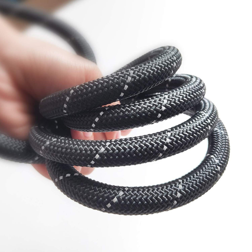 Sturdy dog skin super heavy climbing rope, comfortable padded handle, high reflective thread dog chain