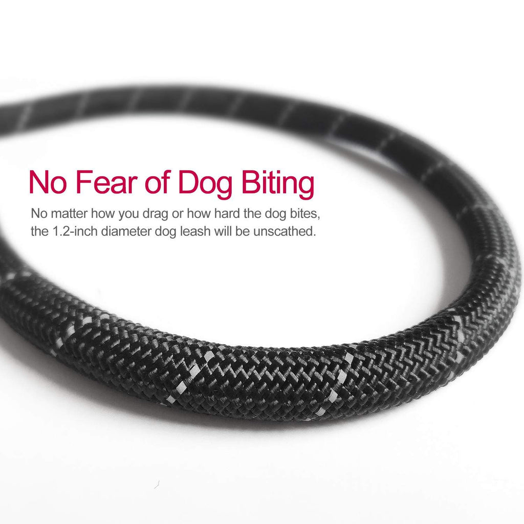 Sturdy dog skin super heavy climbing rope, comfortable padded handle, high reflective thread dog chain