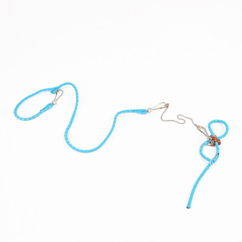 2 pcs Hamster Harness,Adjustable Harness Vest Leash Hamster Chest Straps with a Small Bell Rat Mouse Squirrel Small Animal