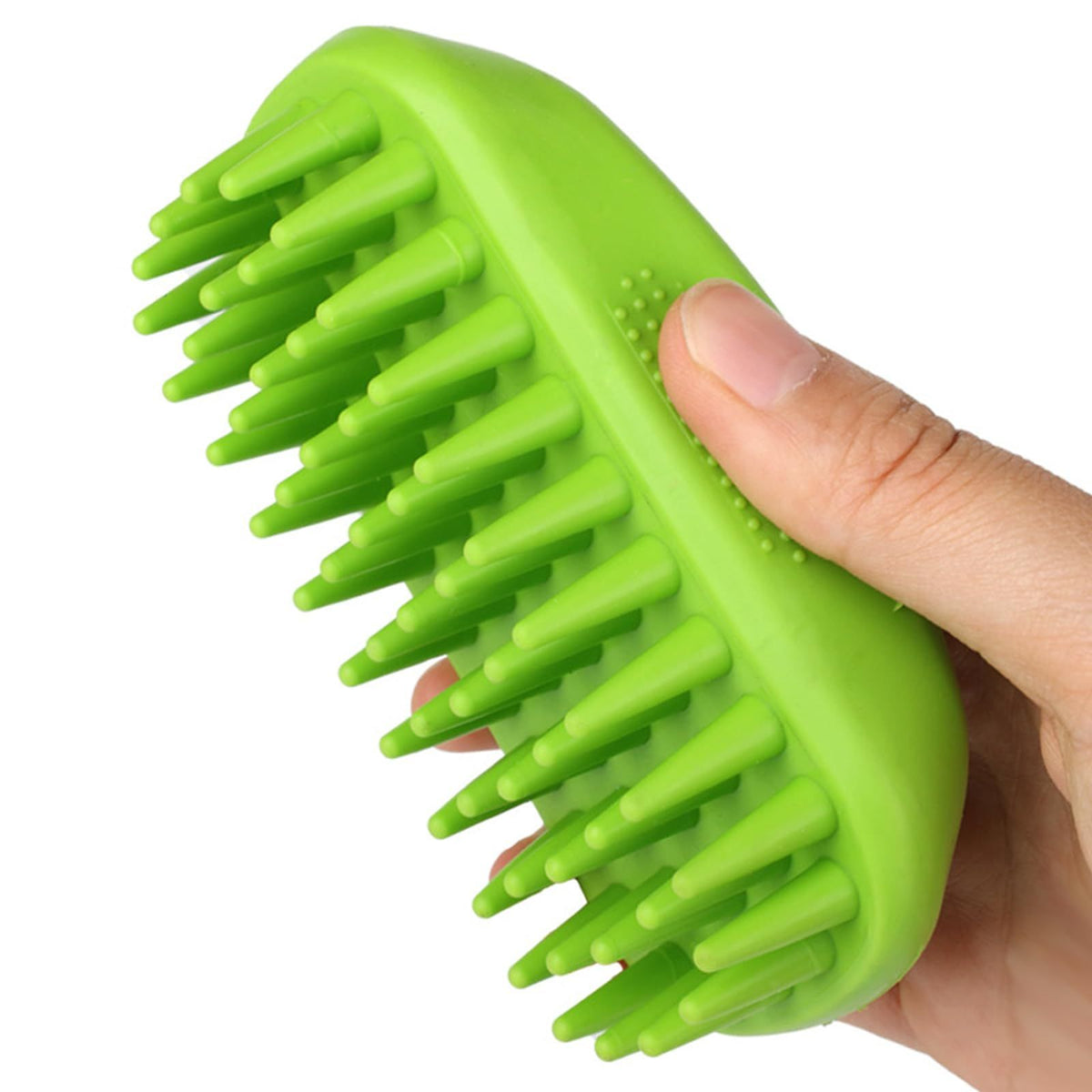 Rubber Pet Bath and Grooming Brush