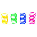 Colourful Cat Spring Toys – 4 Pack