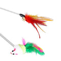 Interactive Feather Toys for Cats – 2 Pack