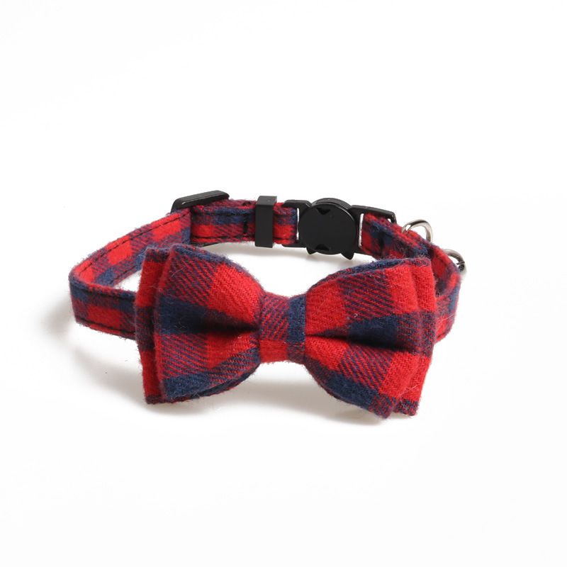 Breakaway Cat Collars with Bow Ties and Bells – 2 Pack