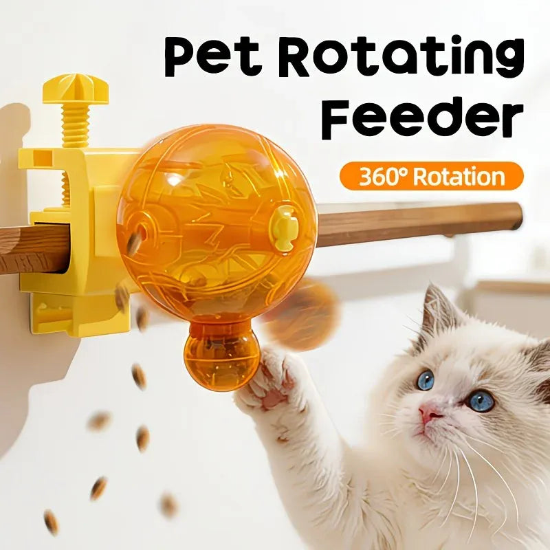 360° Rotating Puzzle Slow Feeder for Pets