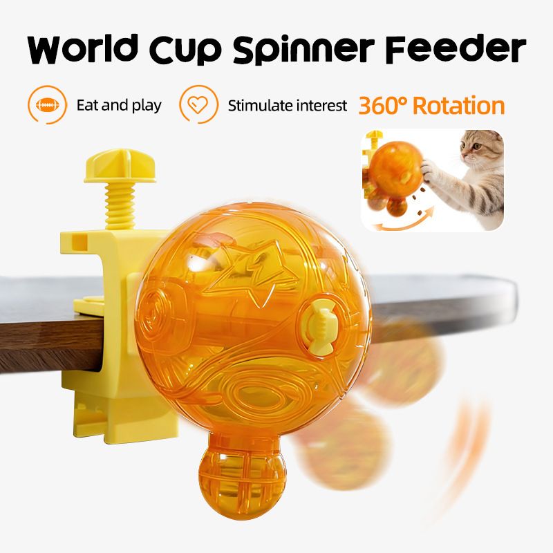 360° Rotating Puzzle Slow Feeder for Pets