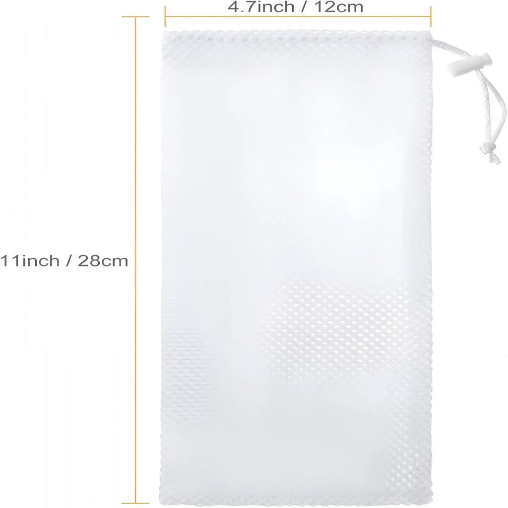 White Finch Sock Feeders – 6 Pack