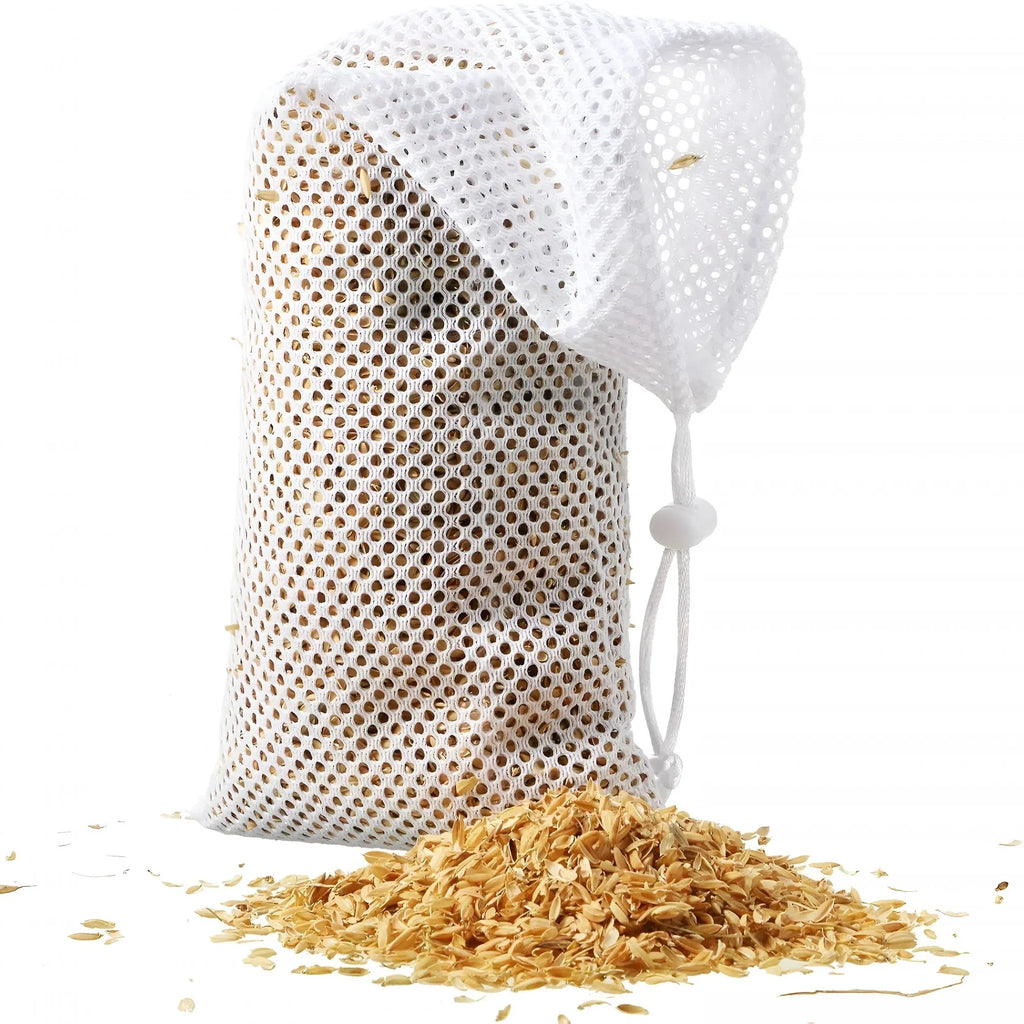White Finch Sock Feeders – 6 Pack
