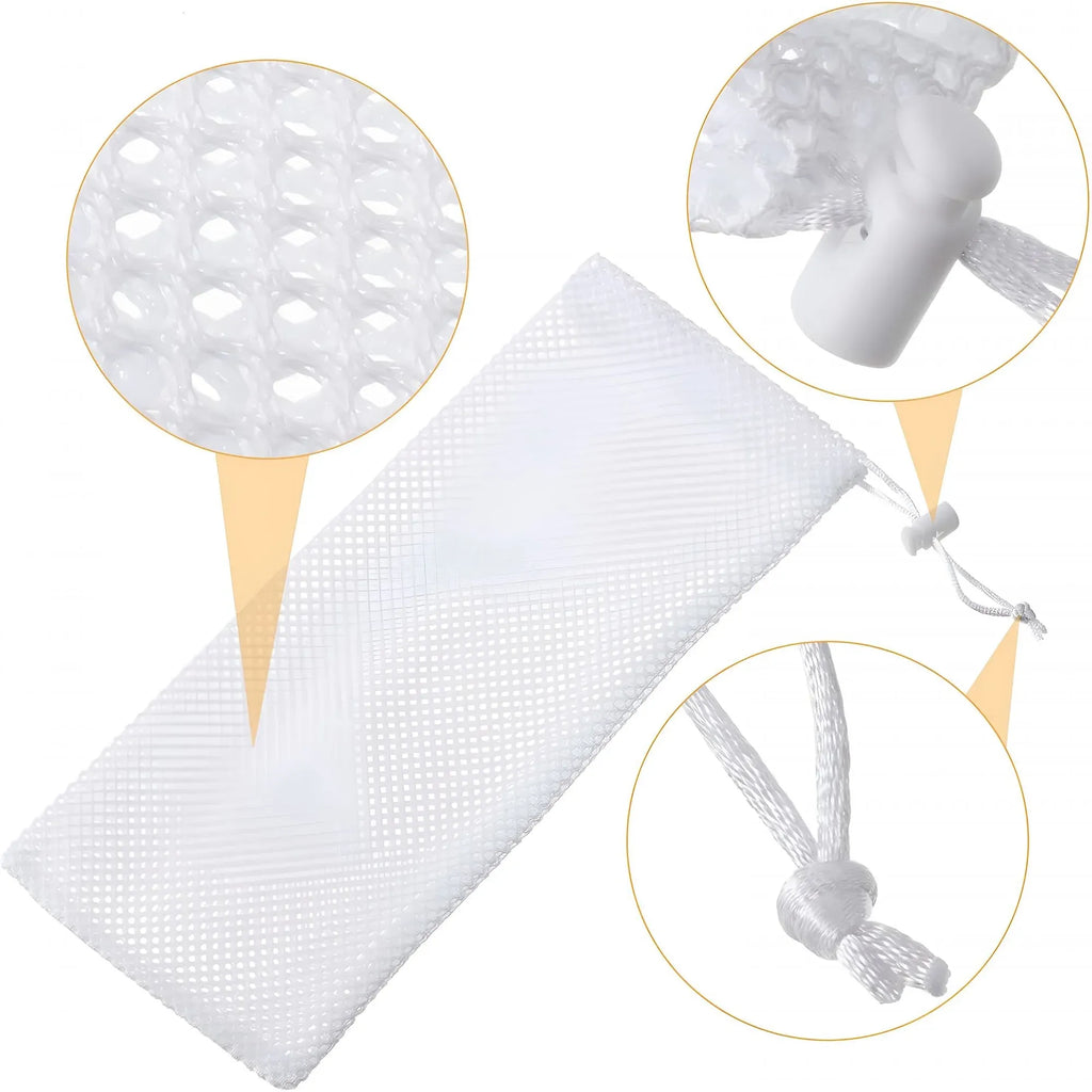 White Finch Sock Feeders – 6 Pack