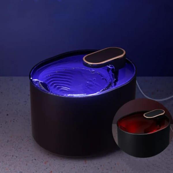 Berlin Blue USB Automatic Cat Water Fountain with 6 Filters