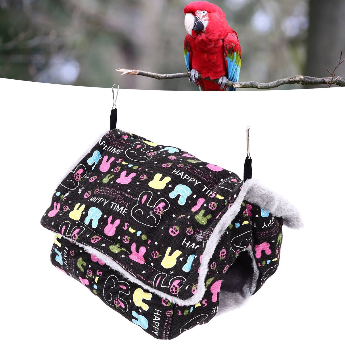 Soft Plush Hanging Bird Nest