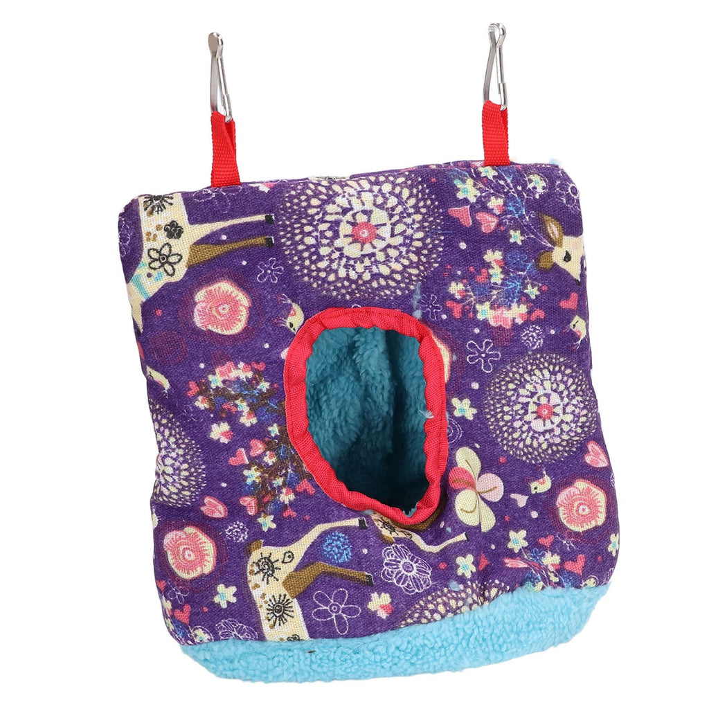 Round Plush Bird Hammock
