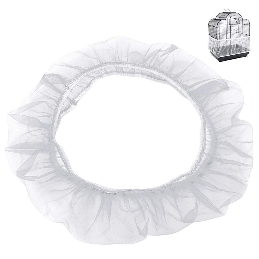 Stretchy Nylon Bird Cage Seed Guard