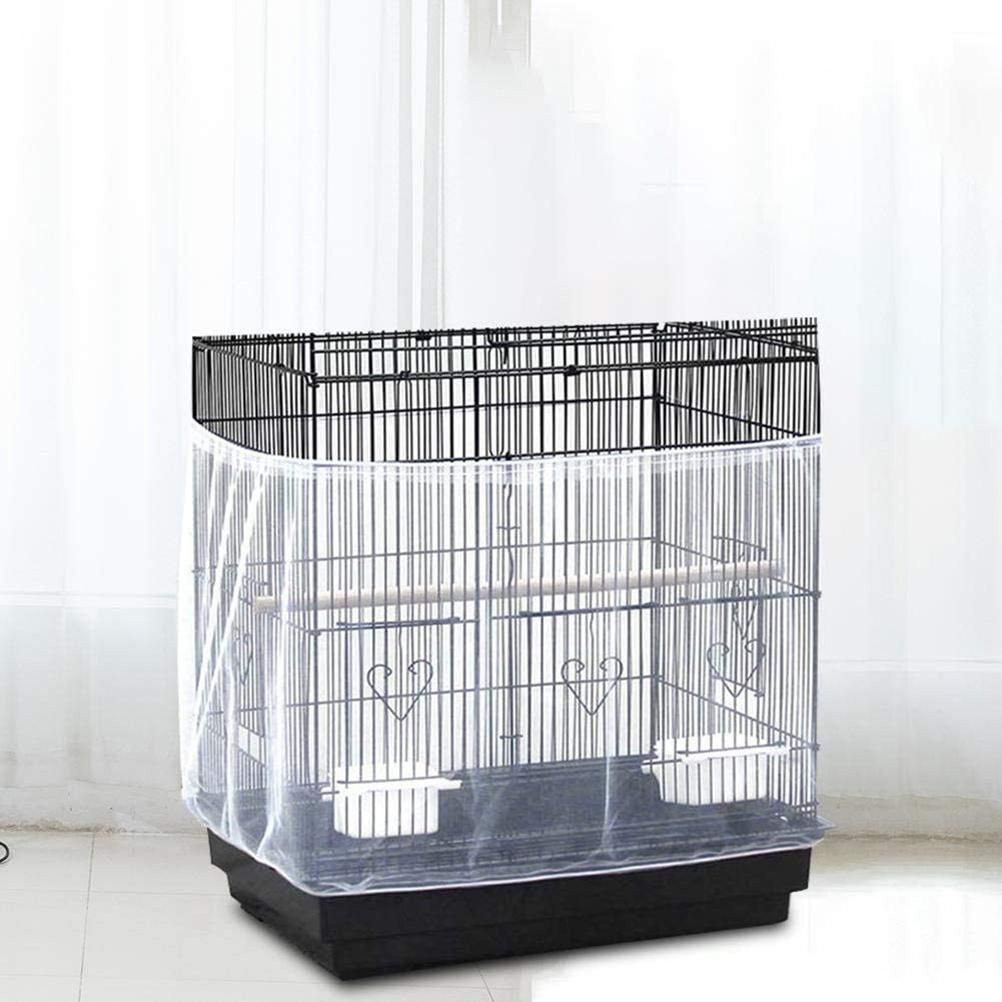 Stretchy Nylon Bird Cage Seed Guard